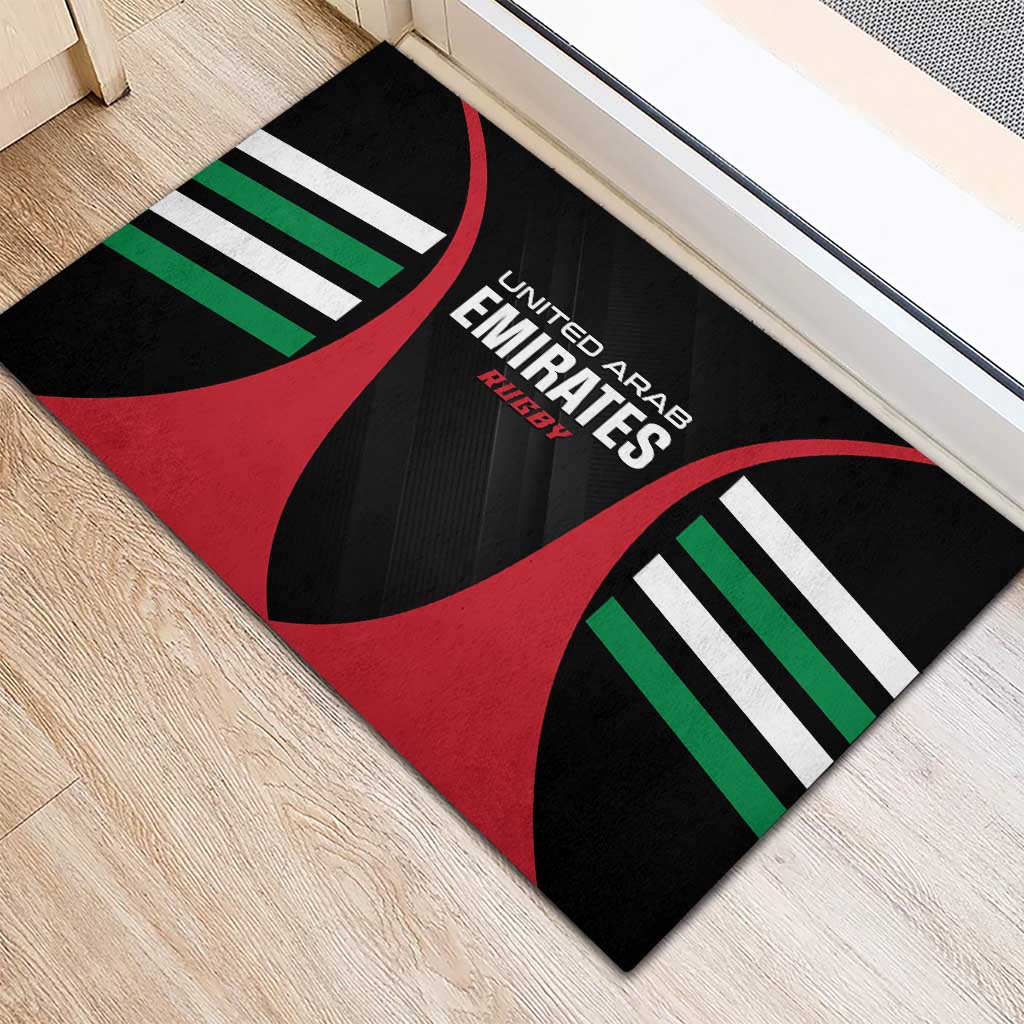 United Arab Emirates Rugby Rubber Doormat UAE Go Champions