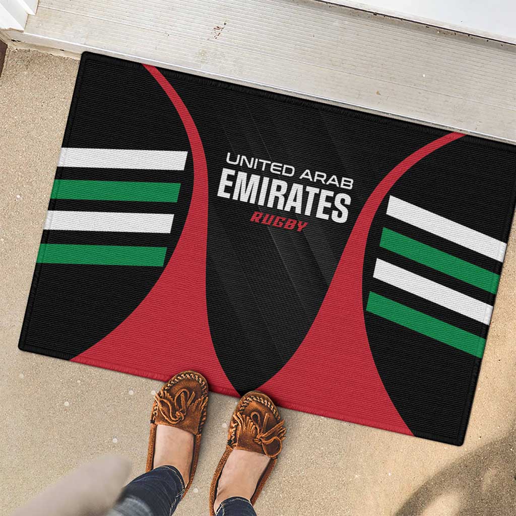 United Arab Emirates Rugby Rubber Doormat UAE Go Champions