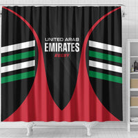 United Arab Emirates Rugby Shower Curtain UAE Go Champions