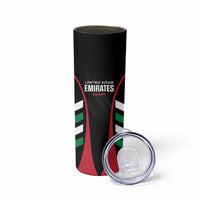 Custom United Arab Emirates Rugby Skinny Tumbler UAE Go Champions