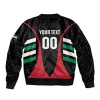 Custom United Arab Emirates Rugby Sleeve Zip Bomber Jacket UAE Go Champions