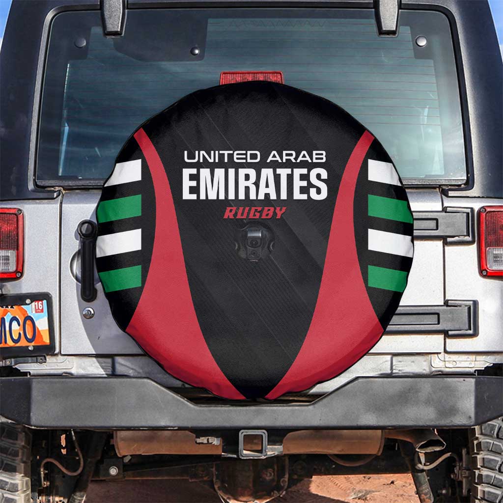 United Arab Emirates Rugby Spare Tire Cover UAE Go Champions