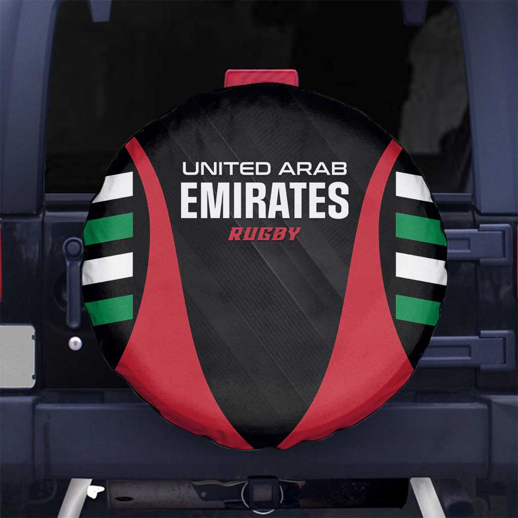 United Arab Emirates Rugby Spare Tire Cover UAE Go Champions