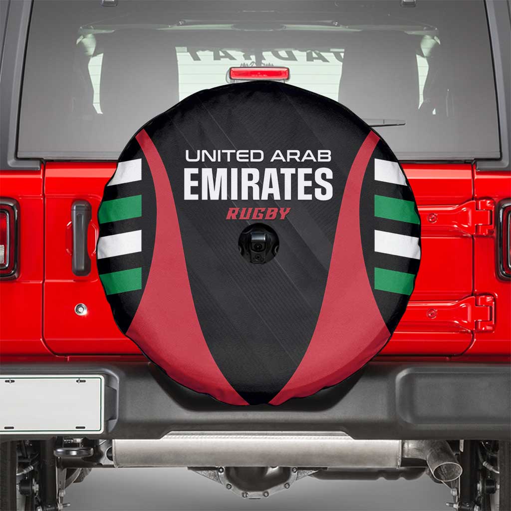 United Arab Emirates Rugby Spare Tire Cover UAE Go Champions