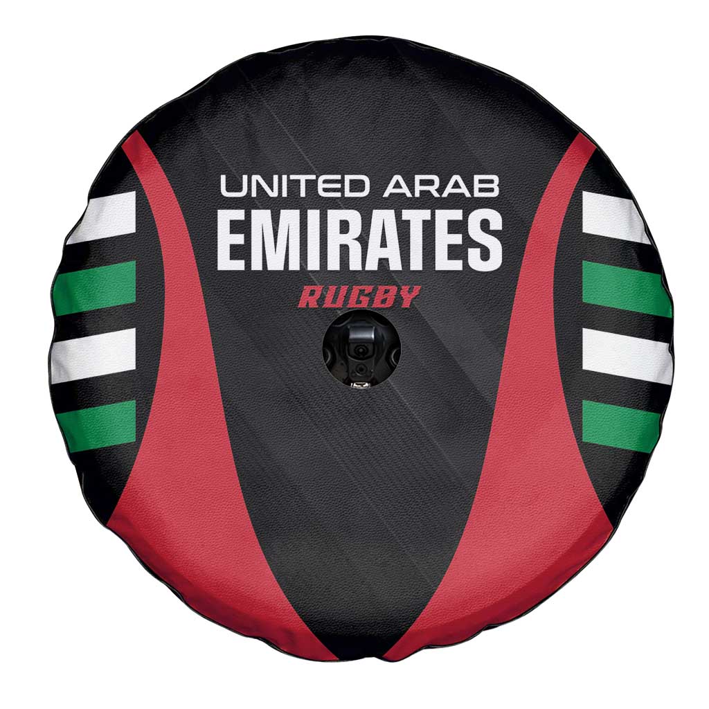 United Arab Emirates Rugby Spare Tire Cover UAE Go Champions