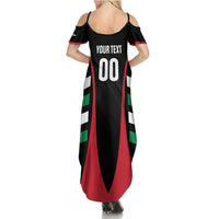 Custom United Arab Emirates Rugby Summer Maxi Dress UAE Go Champions