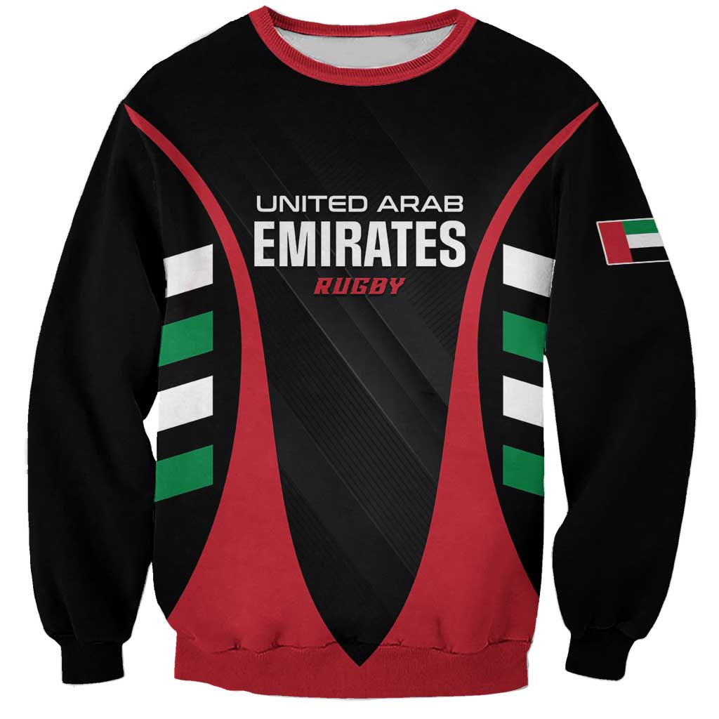Custom United Arab Emirates Rugby Sweatshirt UAE Go Champions