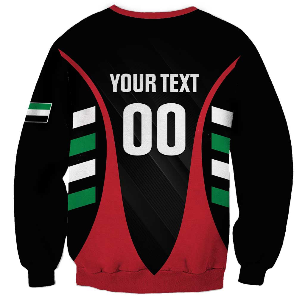 Custom United Arab Emirates Rugby Sweatshirt UAE Go Champions