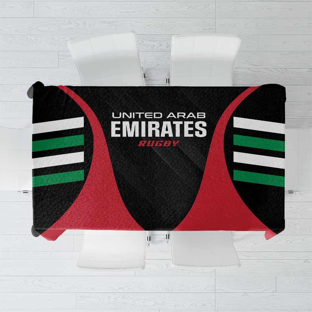 United Arab Emirates Rugby Tablecloth UAE Go Champions