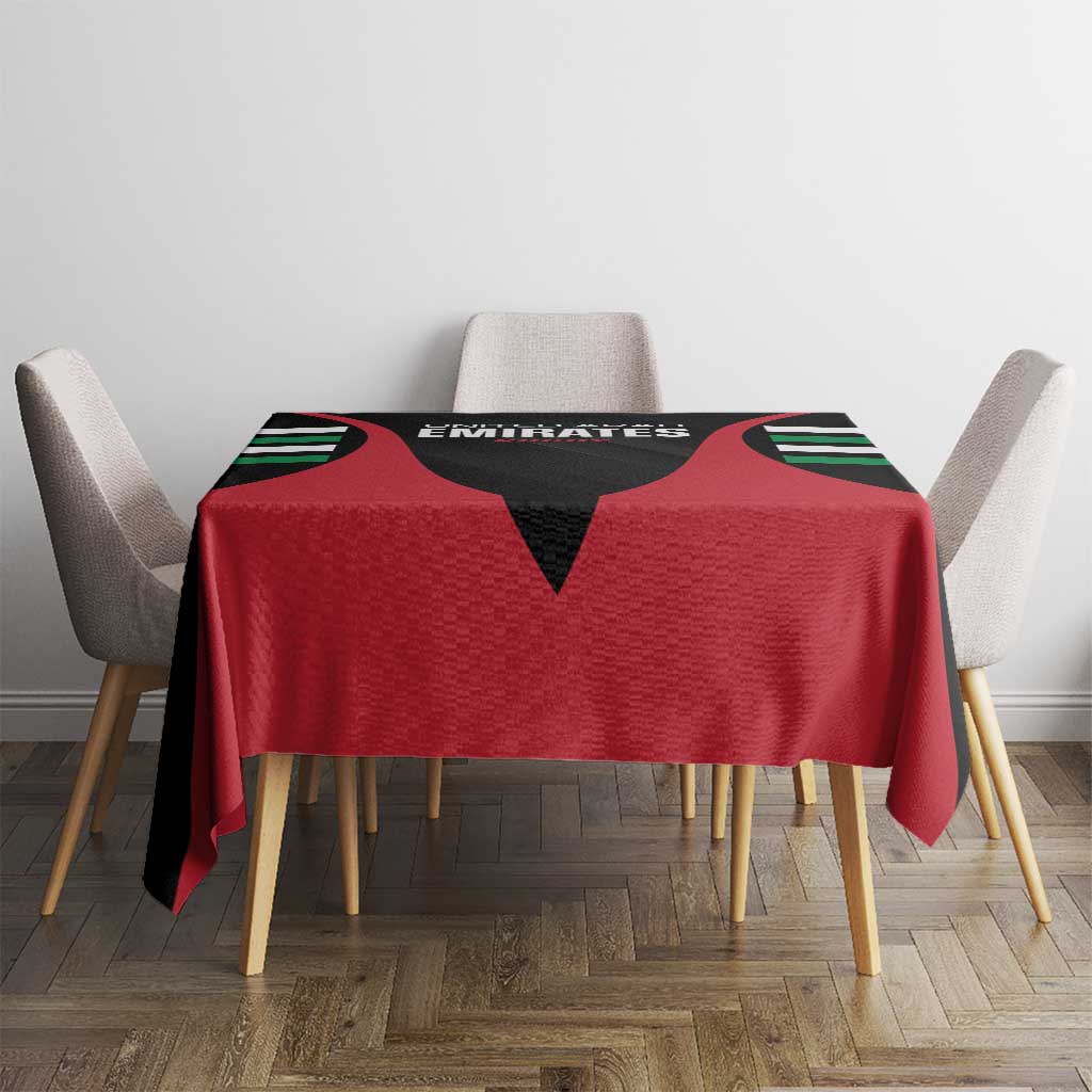 United Arab Emirates Rugby Tablecloth UAE Go Champions