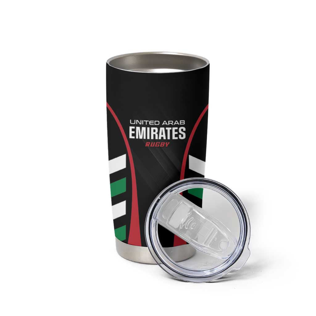 Custom United Arab Emirates Rugby Tumbler Cup UAE Go Champions