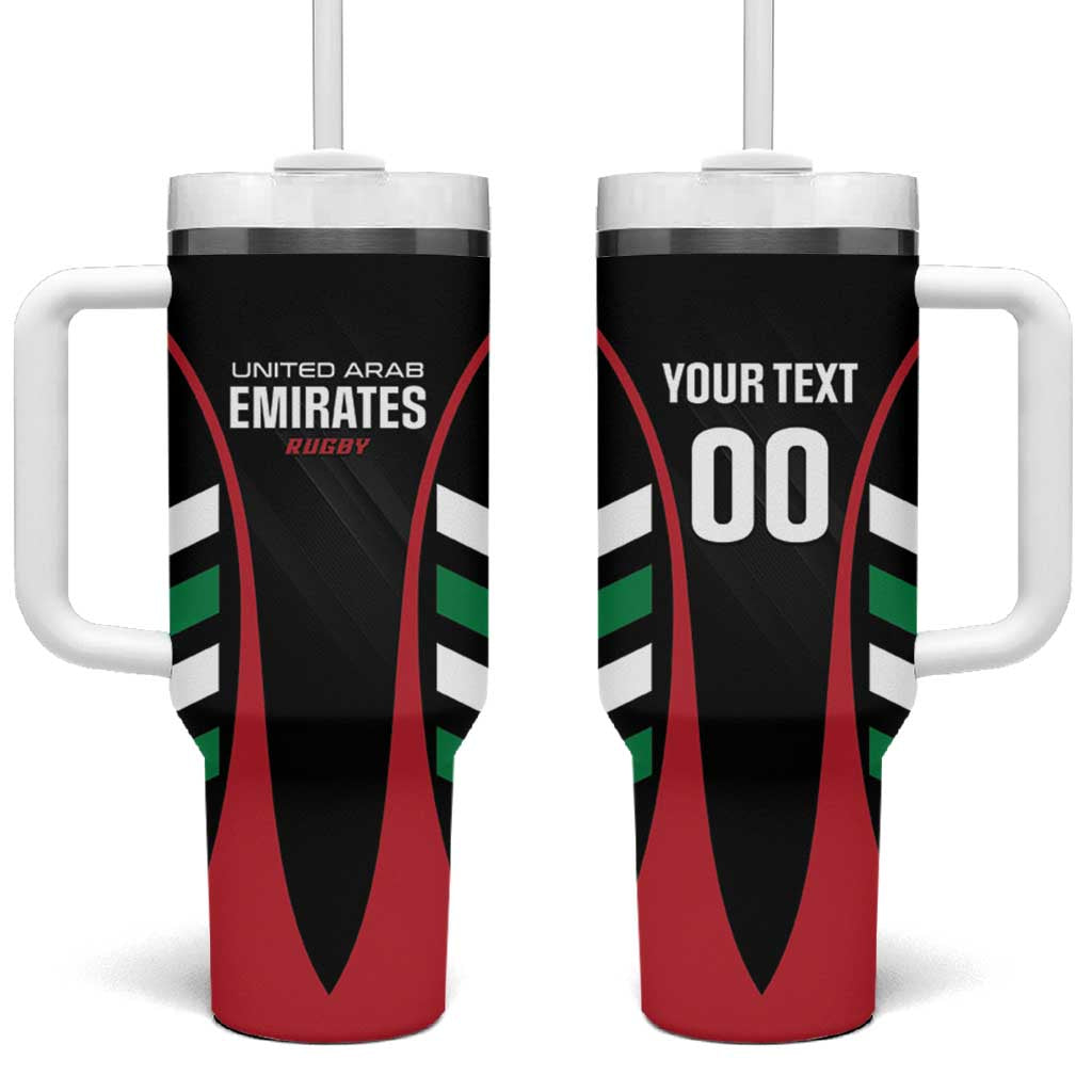 Custom United Arab Emirates Rugby Tumbler With Handle UAE Go Champions