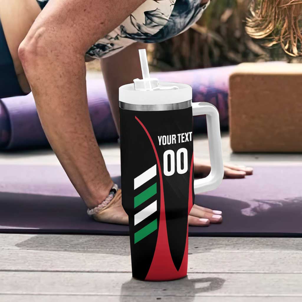 Custom United Arab Emirates Rugby Tumbler With Handle UAE Go Champions