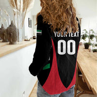 Custom United Arab Emirates Rugby Women Casual Shirt UAE Go Champions