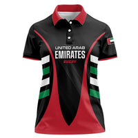 Custom United Arab Emirates Rugby Women Polo Shirt UAE Go Champions