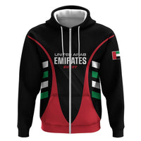 Custom United Arab Emirates Rugby Zip Hoodie UAE Go Champions