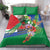 Costa Rica Guanacaste Day Bedding Set Resplendent Quetzal Tropical Flowers - Wonder Print Shop
