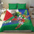 Costa Rica Guanacaste Day Bedding Set Resplendent Quetzal Tropical Flowers - Wonder Print Shop