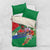Costa Rica Guanacaste Day Bedding Set Resplendent Quetzal Tropical Flowers - Wonder Print Shop