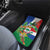 Costa Rica Guanacaste Day Car Mats Resplendent Quetzal Tropical Flowers - Wonder Print Shop