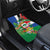 Costa Rica Guanacaste Day Car Mats Resplendent Quetzal Tropical Flowers - Wonder Print Shop