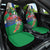 Costa Rica Guanacaste Day Car Seat Cover Resplendent Quetzal Tropical Flowers - Wonder Print Shop