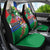 Costa Rica Guanacaste Day Car Seat Cover Resplendent Quetzal Tropical Flowers - Wonder Print Shop