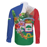 Costa Rica Guanacaste Day Family Matching Mermaid Dress and Hawaiian Shirt Resplendent Quetzal Tropical Flowers - Wonder Print Shop