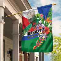 Costa Rica Guanacaste Day Garden Flag Resplendent Quetzal Tropical Flowers - Wonder Print Shop