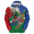 Costa Rica Guanacaste Day Hoodie Resplendent Quetzal Tropical Flowers - Wonder Print Shop