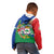 Costa Rica Guanacaste Day Kid Hoodie Resplendent Quetzal Tropical Flowers - Wonder Print Shop