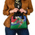 Costa Rica Guanacaste Day Shoulder Handbag Resplendent Quetzal Tropical Flowers - Wonder Print Shop