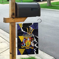 Barbados Emancipation Day Garden Flag Luxury Gold Trident - Wonder Print Shop