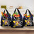 Barbados Emancipation Day Grocery Bag Luxury Gold Trident - Wonder Print Shop