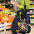 Barbados Emancipation Day Grocery Bag Luxury Gold Trident - Wonder Print Shop