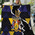 Barbados Emancipation Day Quilt Luxury Gold Trident - Wonder Print Shop