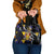 Barbados Emancipation Day Shoulder Handbag Luxury Gold Trident - Wonder Print Shop