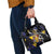 Barbados Emancipation Day Shoulder Handbag Luxury Gold Trident - Wonder Print Shop