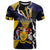 Personalized Barbados Emancipation Day T Shirt Luxury Gold Trident - Wonder Print Shop