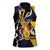 Personalized Barbados Emancipation Day Women Sleeveless Polo Shirt Luxury Gold Trident - Wonder Print Shop