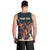 Rock and Roll Skull Guitar Men Tank Top Welsh Dragon - Wonder Print Shop