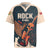 Rock and Roll Skull Guitar Rugby Jersey Welsh Dragon - Wonder Print Shop