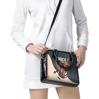 Rock and Roll Skull Guitar Shoulder Handbag Welsh Dragon