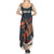 Rock and Roll Skull Guitar Summer Maxi Dress Welsh Dragon - Wonder Print Shop