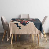 Rock and Roll Skull Guitar Tablecloth Welsh Dragon - Wonder Print Shop