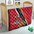Trinidad and Tobago Quilt Scarlet Ibis With Chaconia Flower - Wonder Print Shop