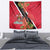 Trinidad and Tobago Tapestry Scarlet Ibis With Chaconia Flower - Wonder Print Shop