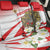 Indonesia Back Car Seat Cover Javan Hawk Eagle Melati Flower - Wonder Print Shop
