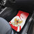 Indonesia Car Mats Javan Hawk Eagle Melati Flower - Wonder Print Shop