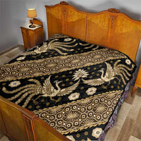 Indonesia Batik Pattern Quilt Gold Version - Wonder Print Shop